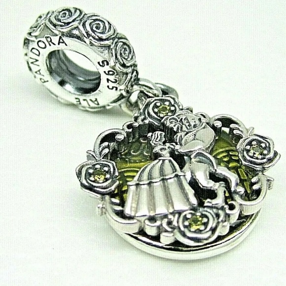 Pandora, Disney Beauty and the Beast dancing dangle charm. - Picture 8 of 9